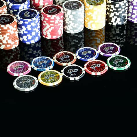 poker chips wert blau